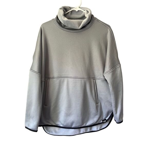North Face Canyon Flats Stretch Poncho Pullover Gray size Small - Picture 4 of 13